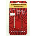 C-CUT TOOLS DCHS6D - 6mm 2 Pack Diamond Coated Hole Saw Holesaws